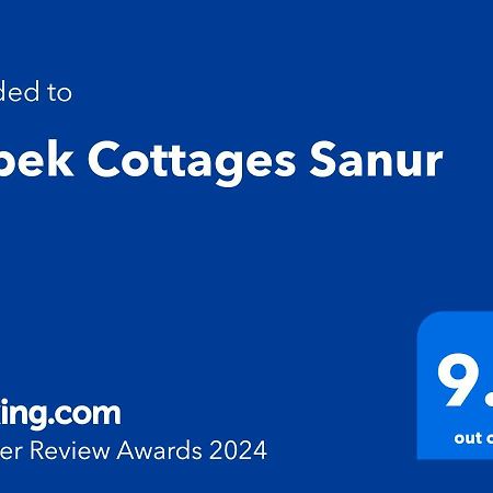 Bebek Cottages Sanur Экстерьер фото
